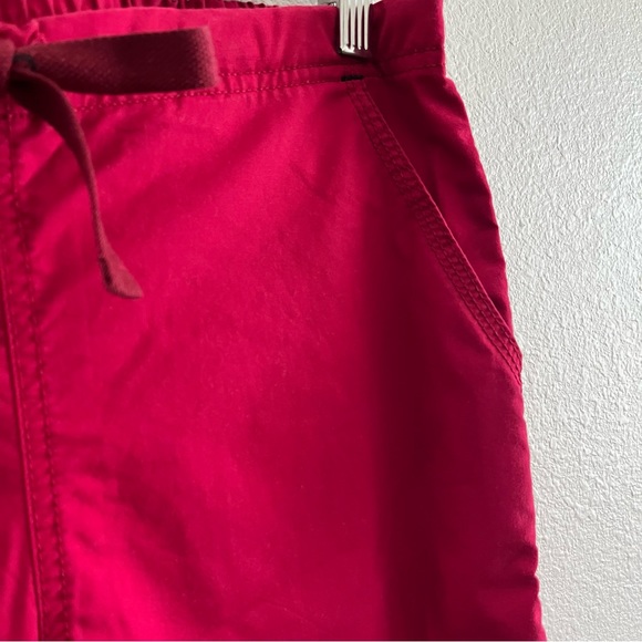 Wink WonderFLEX Grace Flare Leg Cargo Pant scrubs bottoms for women in hot pink - Picture 2 of 6